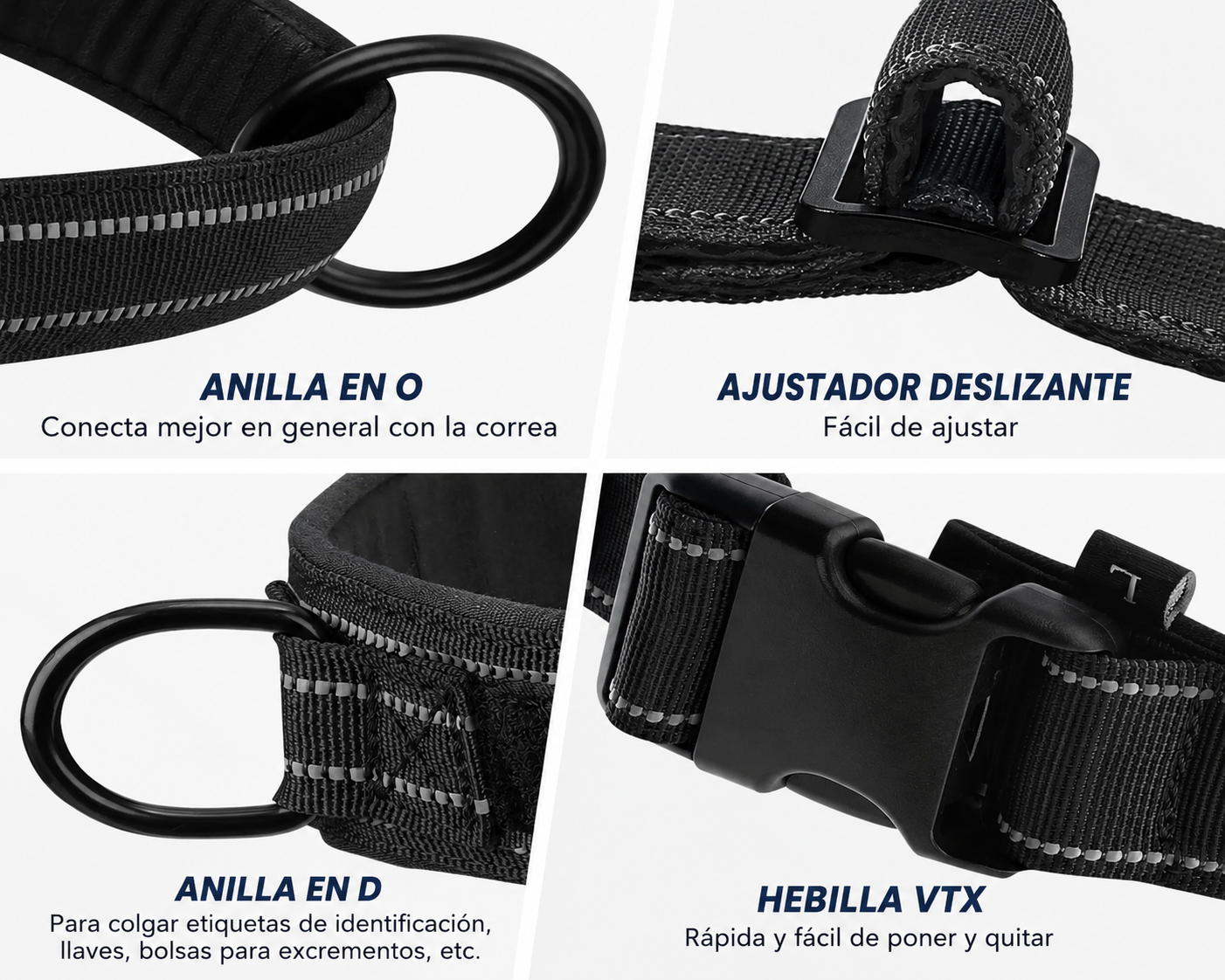 Arnes Anti-Tirones Con Control Total Y Comodidad Para Tu Mascota - KairaTix®